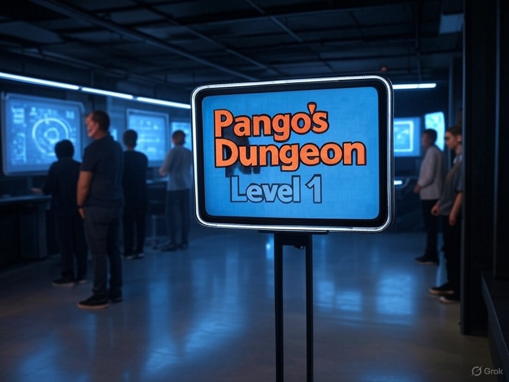 AI Escape Room Pango’s Dungeon Level 1 from pangea.cloud